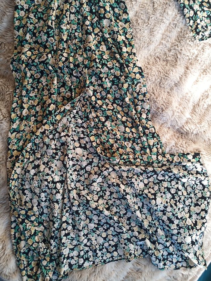 Robe casual fleurie femme longue T38- Zara - photo numéro 11