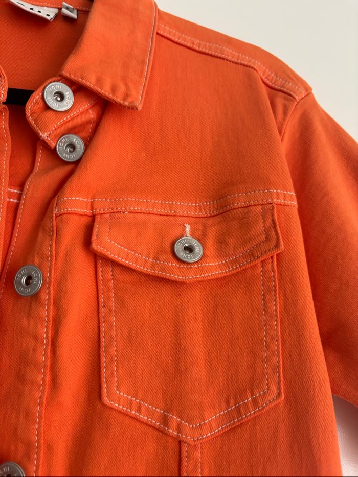 Robe en jean orange ICHI - photo numéro 8