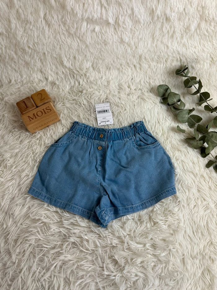 Short en jean Next taille 12-18 mois - photo numéro 2