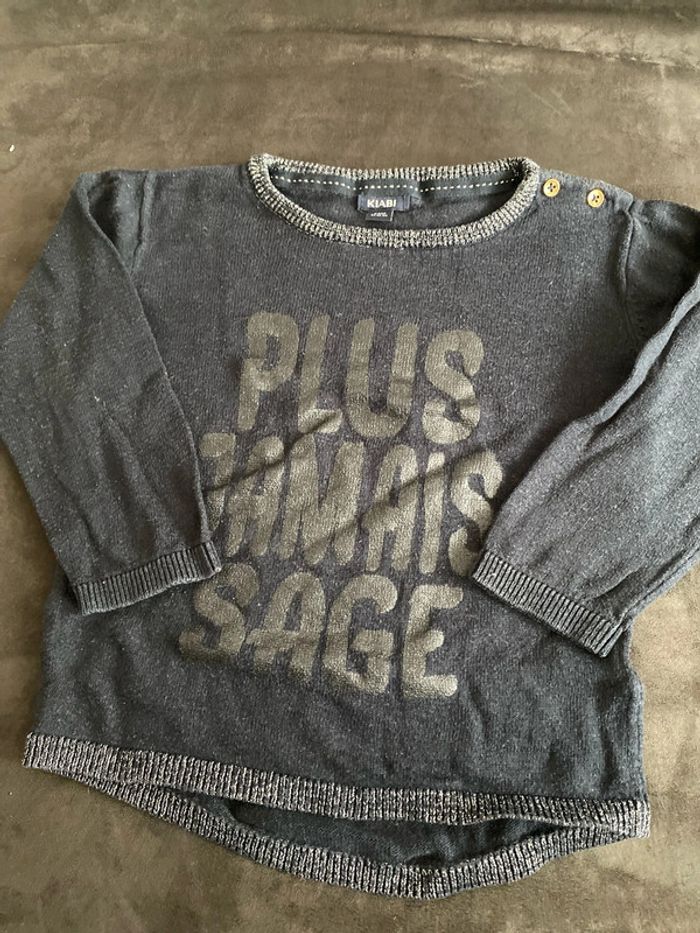 Pull kiabi fille 24 mois - photo numéro 2
