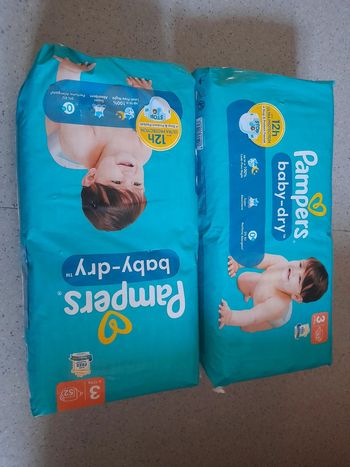 Couches pampers taille 3