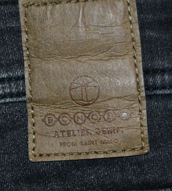 Bonobo Saint Malo Denim Jeans Skinny Fit Noir Femme (Taille 38) - photo numéro 15