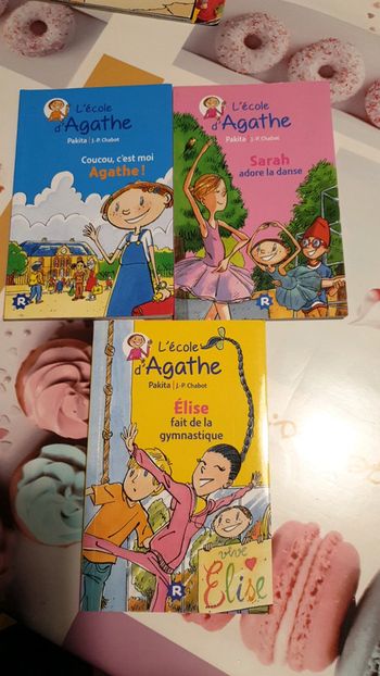 3 romans de L'école d'Agathe