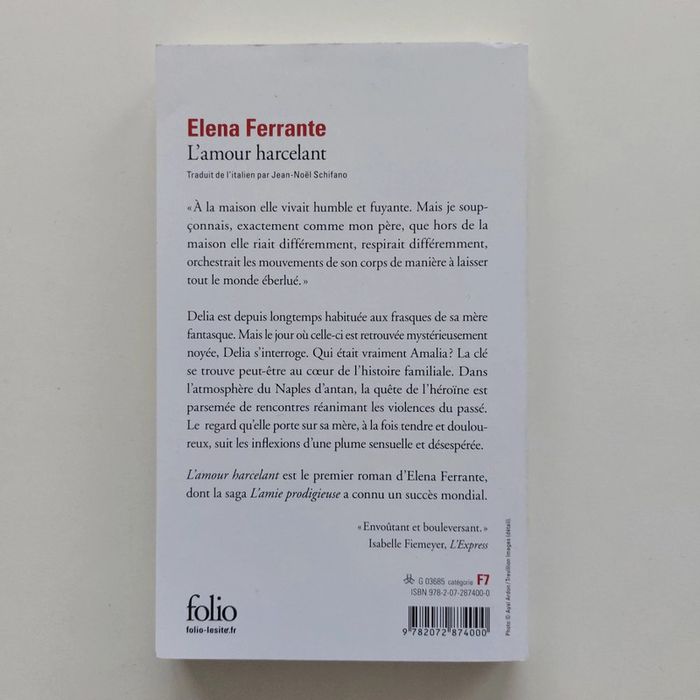 Livre - L'amour harcelant - photo numéro 2
