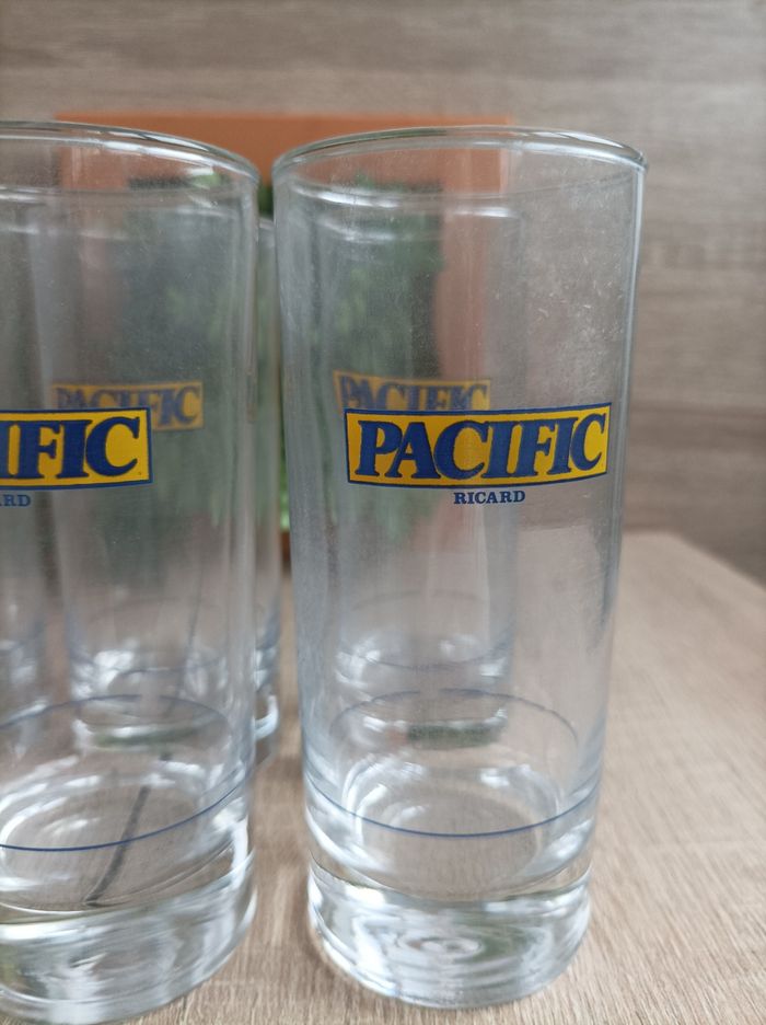 Lot 6 verres pacific Ricard - photo numéro 4