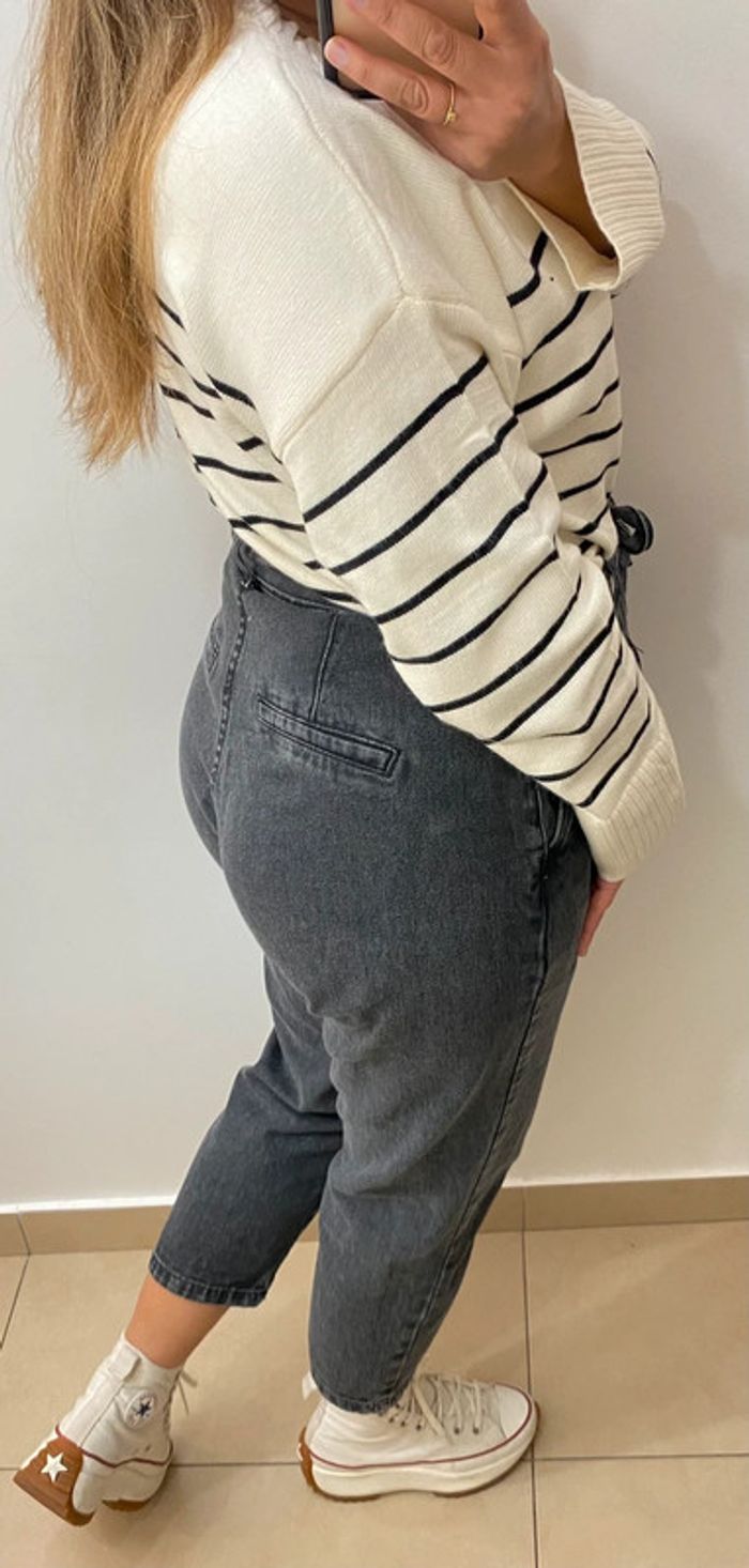 Pull Marinière Taille M-L - photo numéro 6