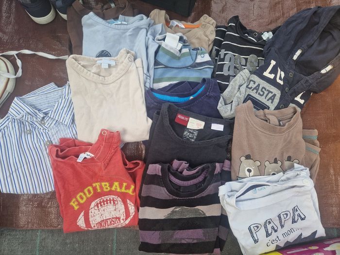 Lot tee shirt 18 mois garçon