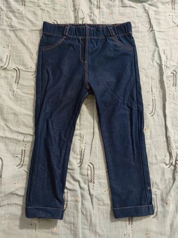 Legging/caleçon imitation jean T.24 mois