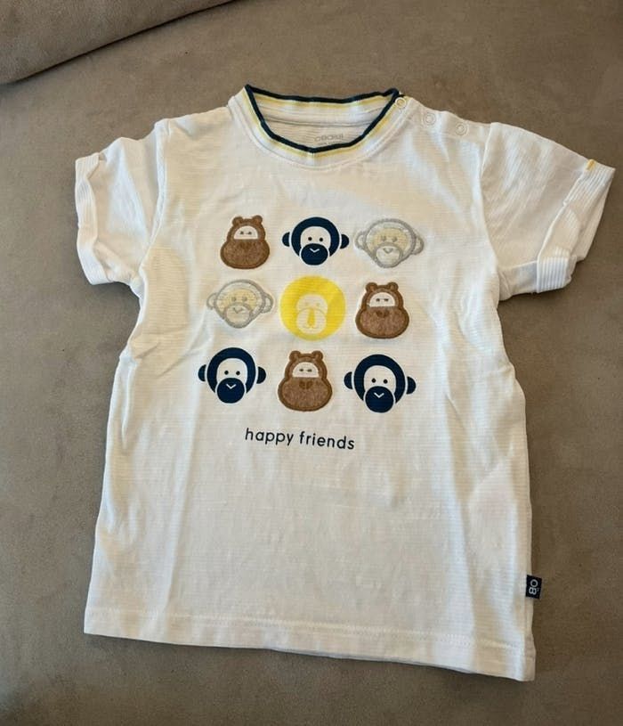 🌀tee shirt Obaibi 18 mois