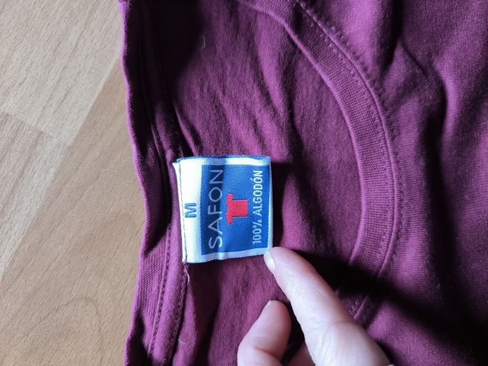 T-shirt Paris bordeau taille M - photo numéro 3