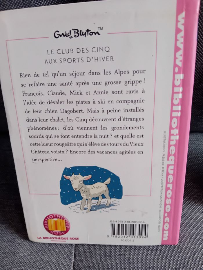 Lot de 2 livres le club des cinq hachette jeunesse - photo numéro 2