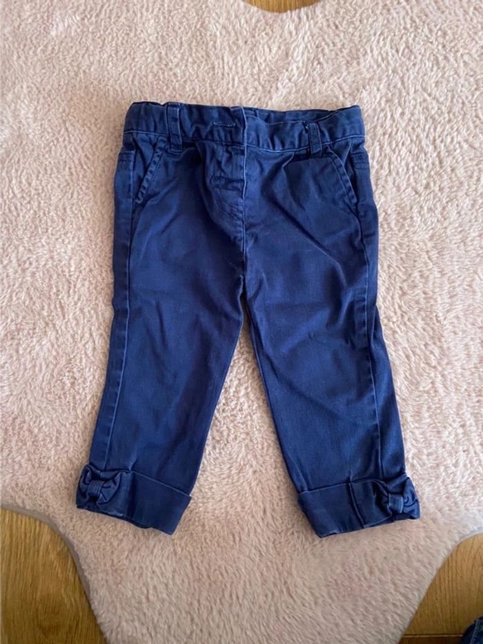 Pantalon marine 9 mois tao