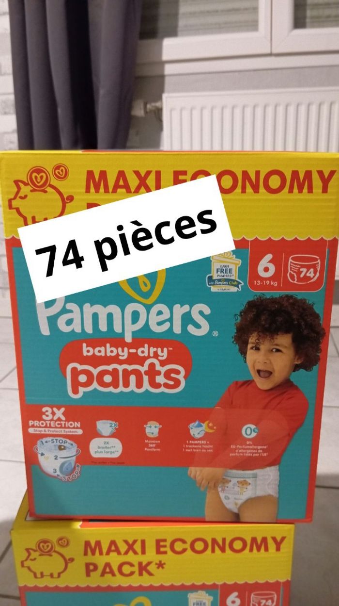 Pampers pants taille 6 neuf