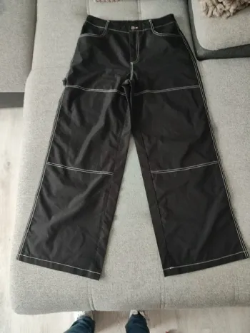 Pantalon large et fin