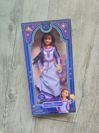 Poupee barbie disney asha de wish disneyland paris - disney store