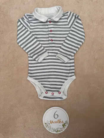 Body polo • bout chou • taille 6 mois