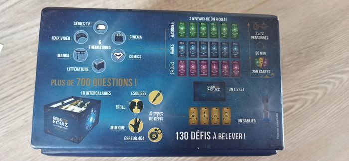 Jeu cartes ambiance quizz geek - photo numéro 4