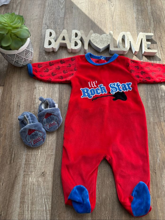 - Pyjama Devil child    - 0/1 mois - Très bon état