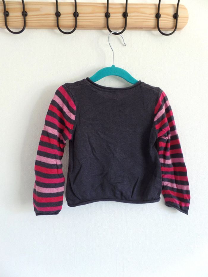 Gilet à rayures Orchestra 18 mois - photo numéro 2