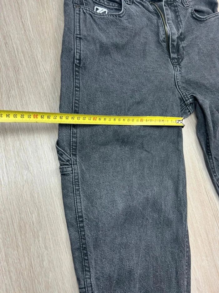 Jean Cargo Karl Kani Noir Vintage Logo Brodé Taille S - photo numéro 13