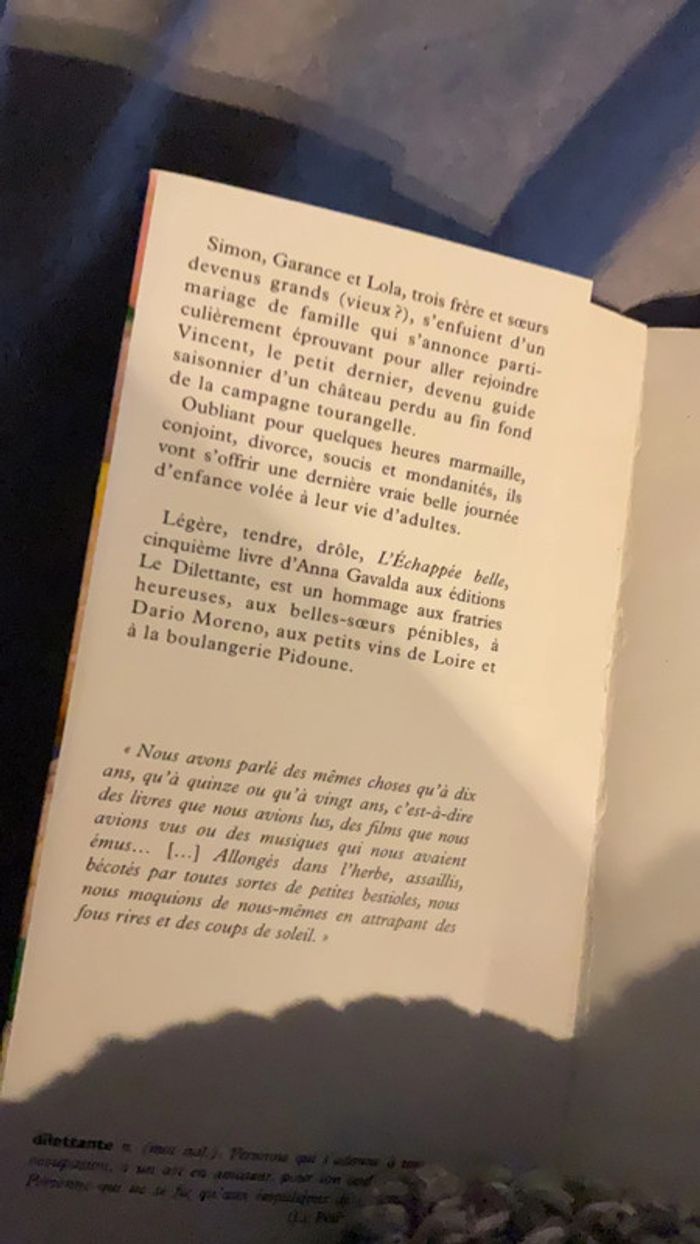 #l’échappée belle Anne Gavalda - photo numéro 4