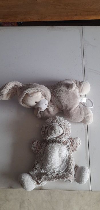 Lot doudou musical et marionnette