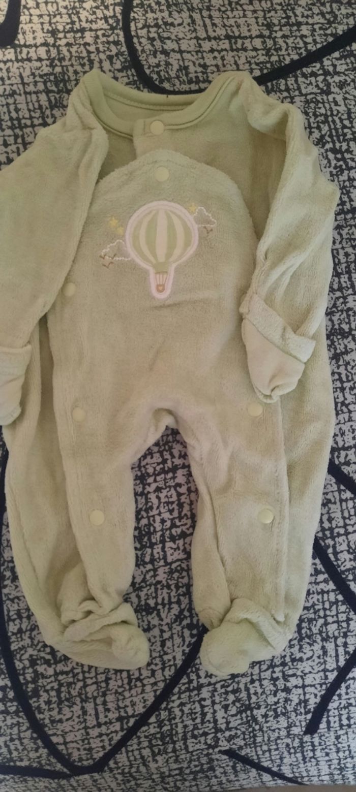 Pyjamas velours bébé naissance - photo numéro 5