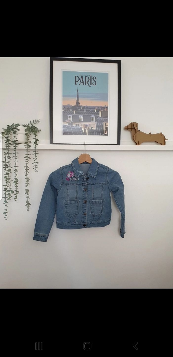 Veste en jean brodée Creeks