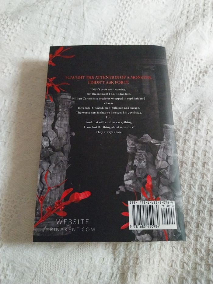 Roman Legacy of Gods tome 1 God of Malice Rina Kent Rinaverse Special Édition Killian - photo numéro 4