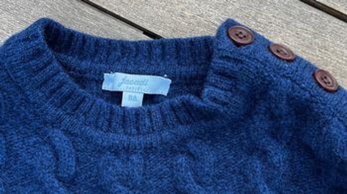 Pull Jacadi 8 ans bleu - photo numéro 3