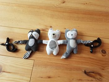 Animaux à suspendre dans la poussette