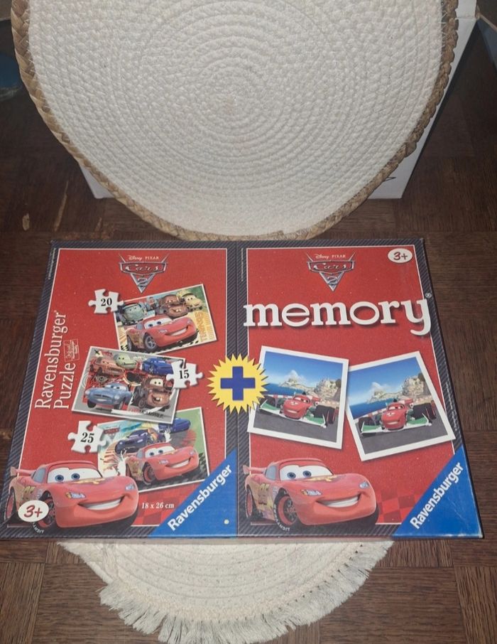 Lot jeux cars