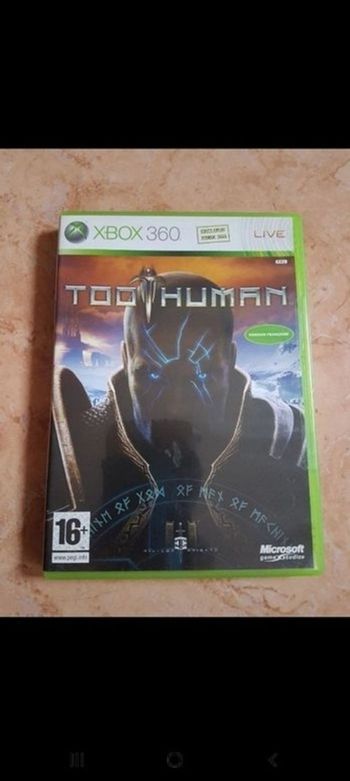 Too human Xbox 360