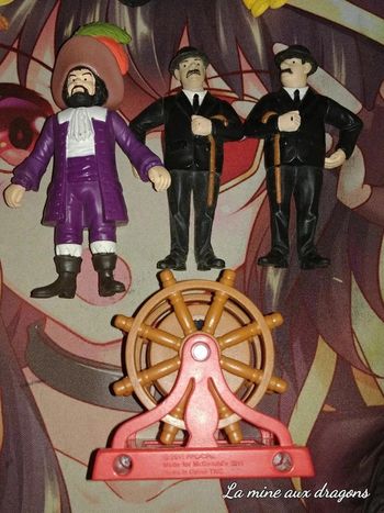 Lot figurines Tintin McDonalds 2011 uk bd tin tin