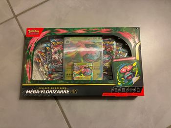 Coffret Pokémon Mega Florizarre neuf, scellé.