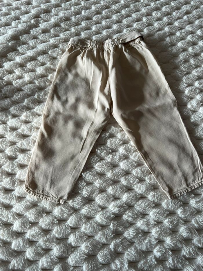 Pantalon léger Zara taille 18-24M /92cm - photo numéro 2