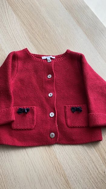 Gilet point mousse jacadi