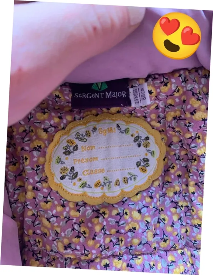 🛑 manteau sergent major 🛑 24 mois - photo numéro 4