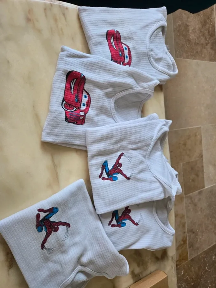 Lot de 5 hauts manches longues