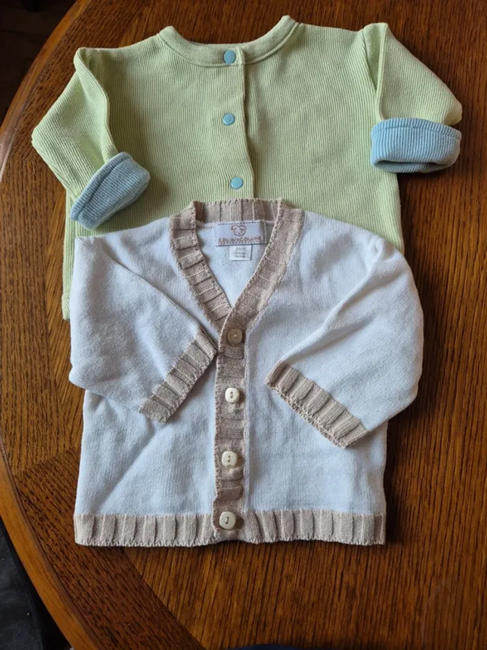 gilet ou cardigan 1 mois - photo numéro 9