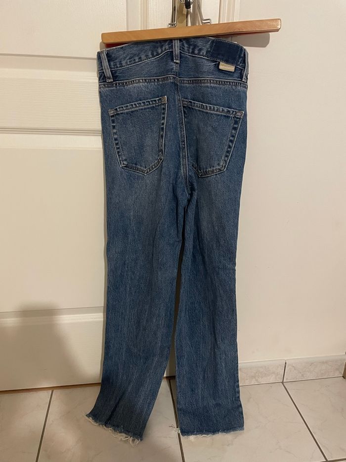 Jean droit à taille haute - photo numéro 2