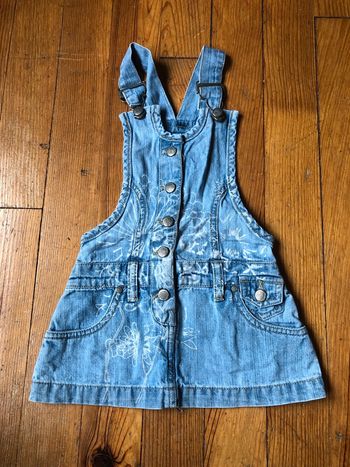 Jupe salopette 2/24 mois