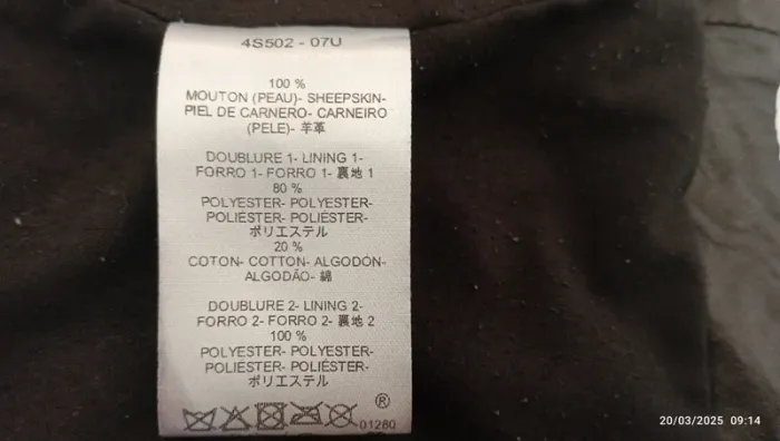 Veste en cuir taille 42 - photo numéro 9