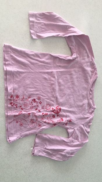 Haut à manches longues fille 4 ans