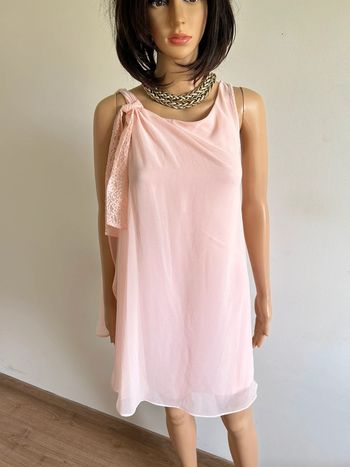 Robe rose claire sans manches Naf Naf taille S TBE