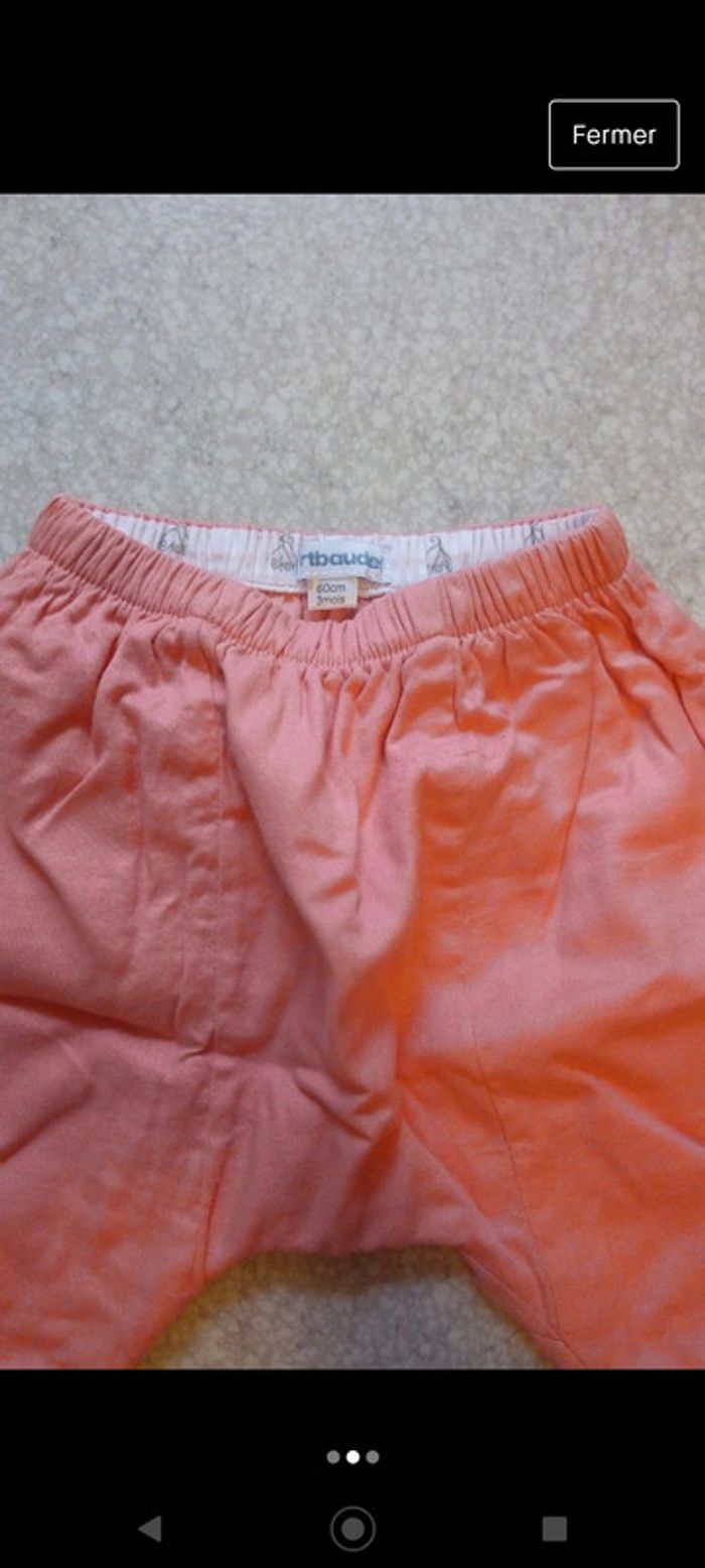 Pantalon sarouel doublé Vertbaudet - photo numéro 3