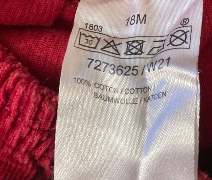 pantalon léger en velours fin taille 18 mois - photo numéro 4