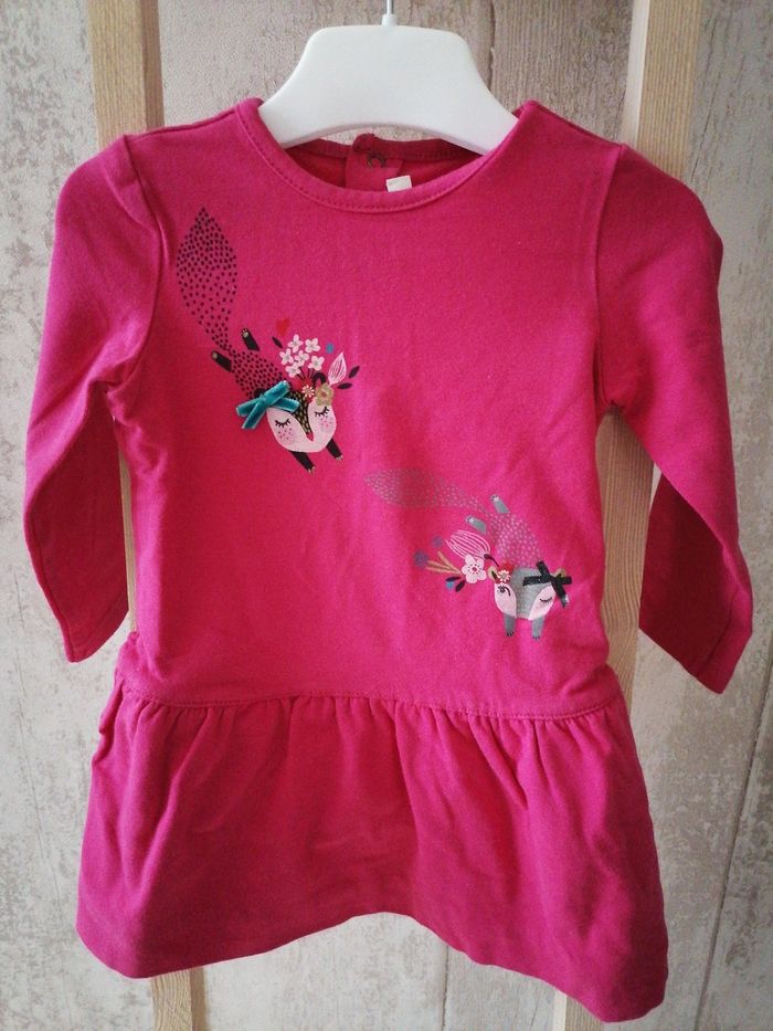 Robe manches longues - 12m