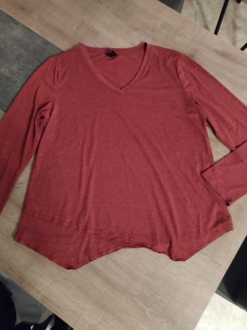 Pull fin ample asymétrique 40