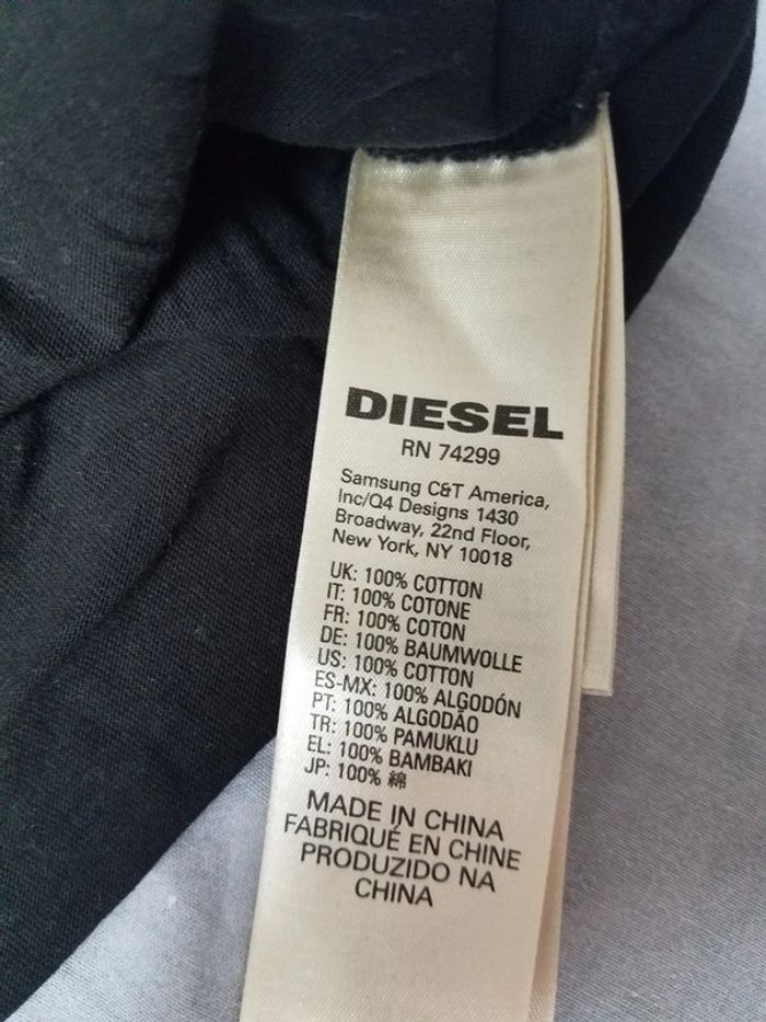 T shirt manches longues Diesel - photo numéro 5